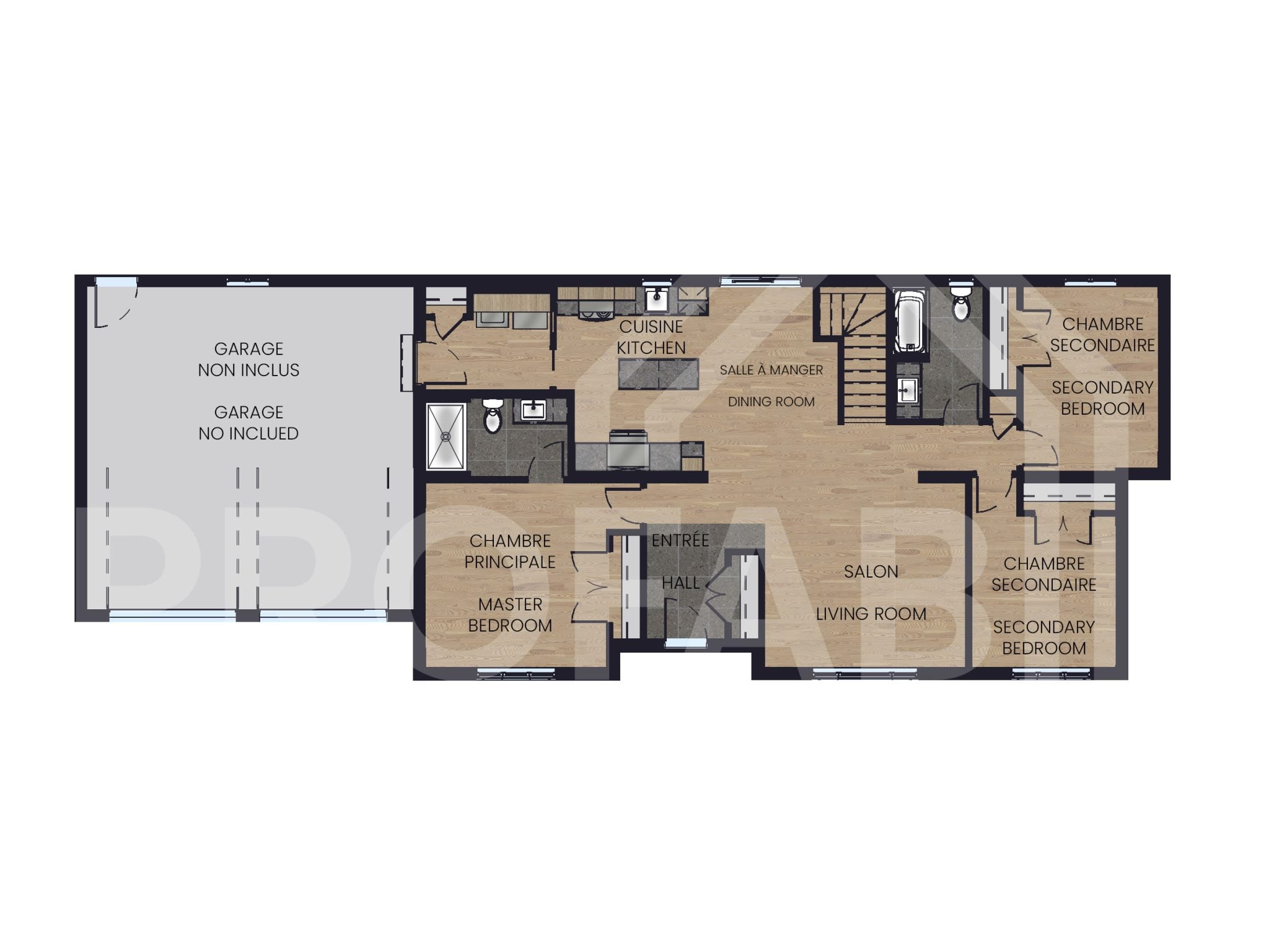 ProFab Alberton basic floor plan, Ontario catalogue